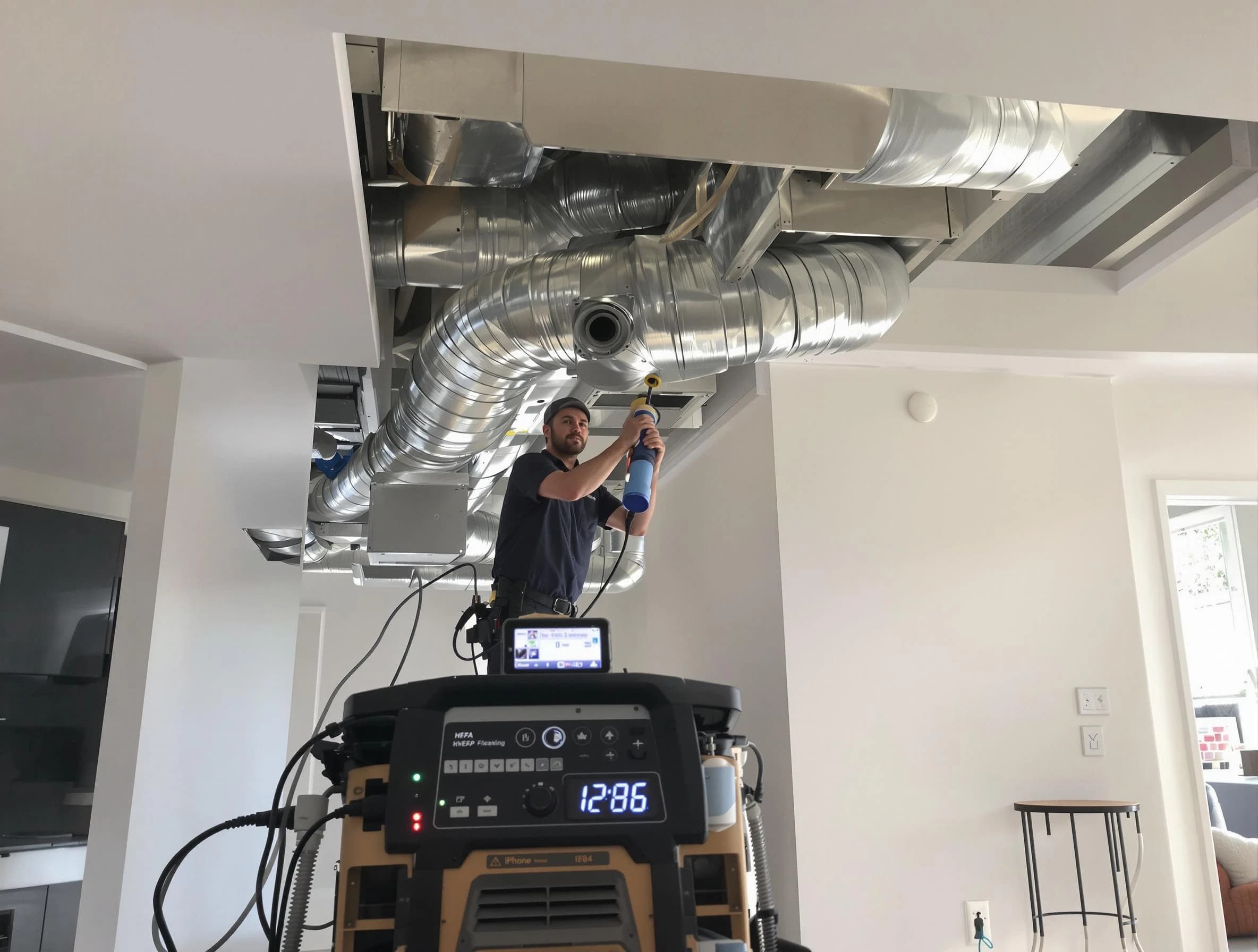 Advanced pure air duct cleaning by Tewksbury Air Duct Cleaning in Tewksbury