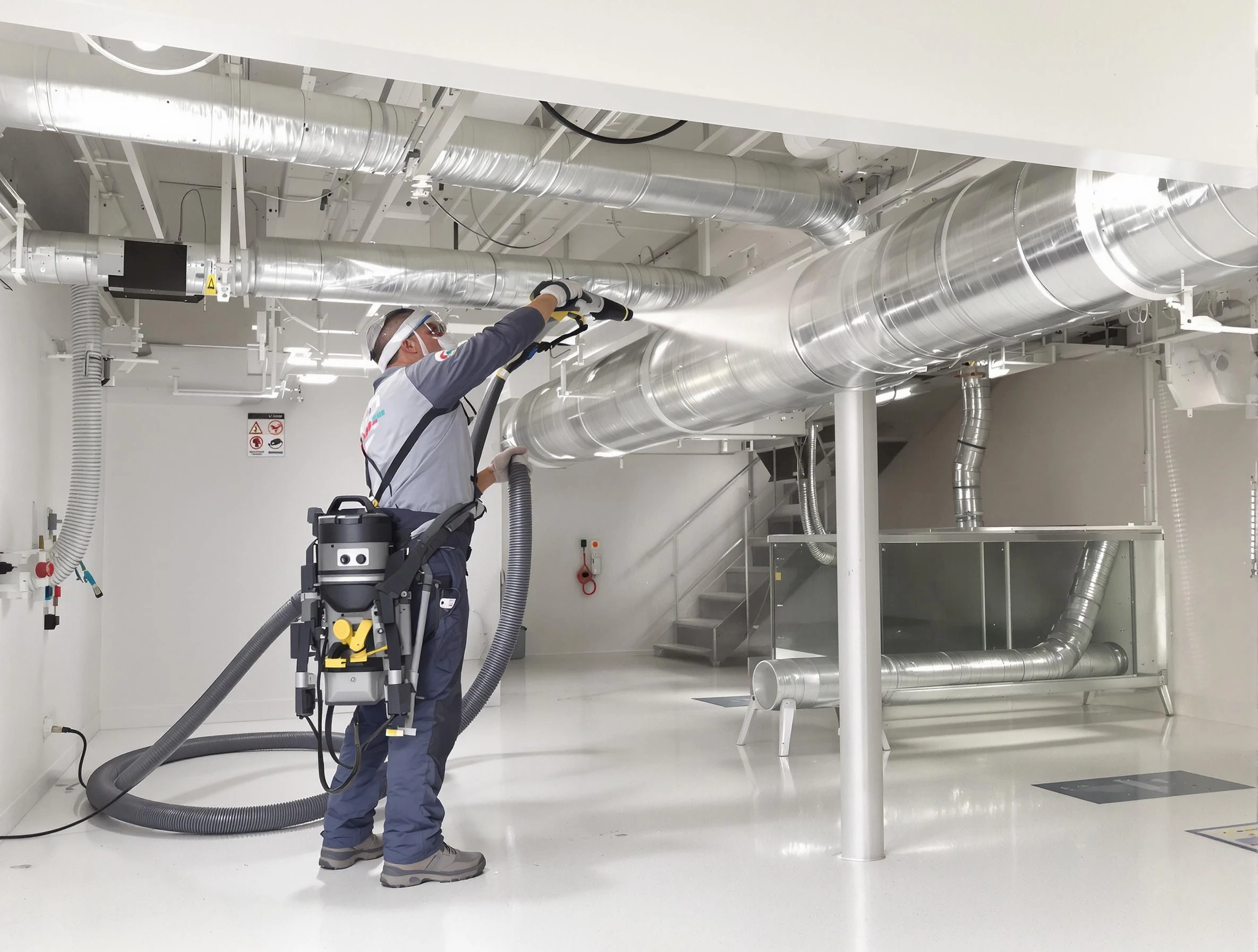 Professional central duct cleaning by Tewksbury Air Duct Cleaning in Tewksbury
