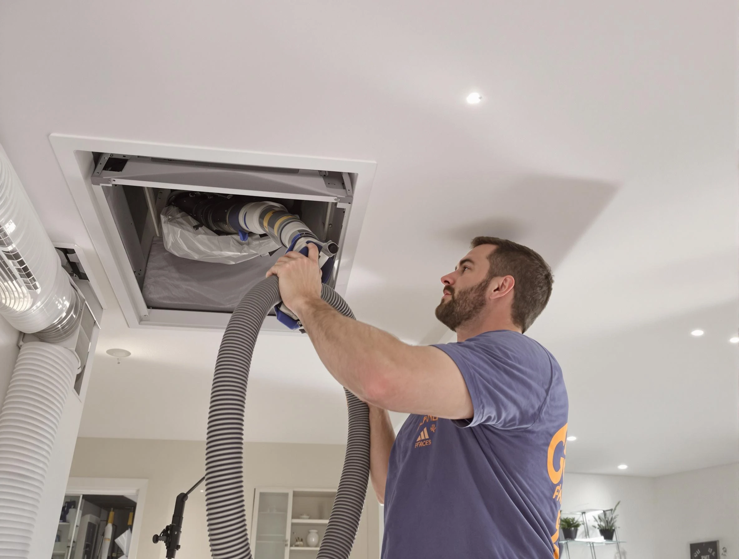 Precision indoor duct cleaning by Tewksbury Air Duct Cleaning in Tewksbury
